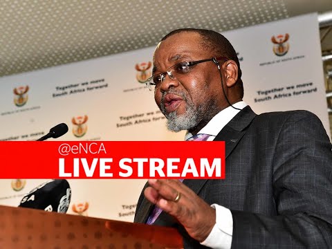 Minister Gwede Mantashe on latest developments in Energy Sector