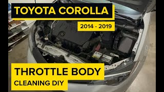 2014–2019 Toyota Corolla Throttle Body Cleaning | Fix Rough Idle & Hesitation