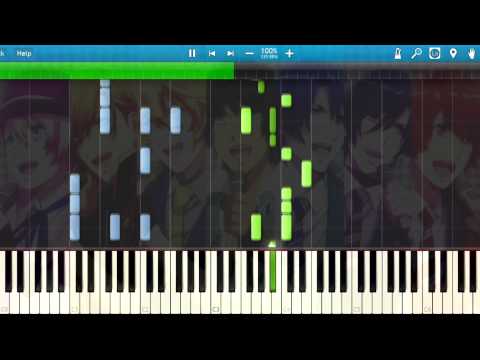 [Synthesia] STARISH - Maji Love Revolutions (Piano) Ending [Uta no Prince-sama]