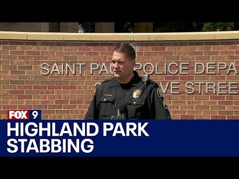 St. Paul PD on Highland Park stabbing [RAW]