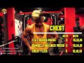 PUSH WORKOUTS / CHEST / SHOULDERS / TRICEPS / BODYBUILDING