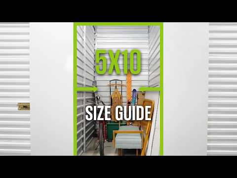 5 X 10 Storage Unit Size Guide