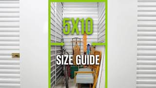 5x10 Storage Unit Size Guide