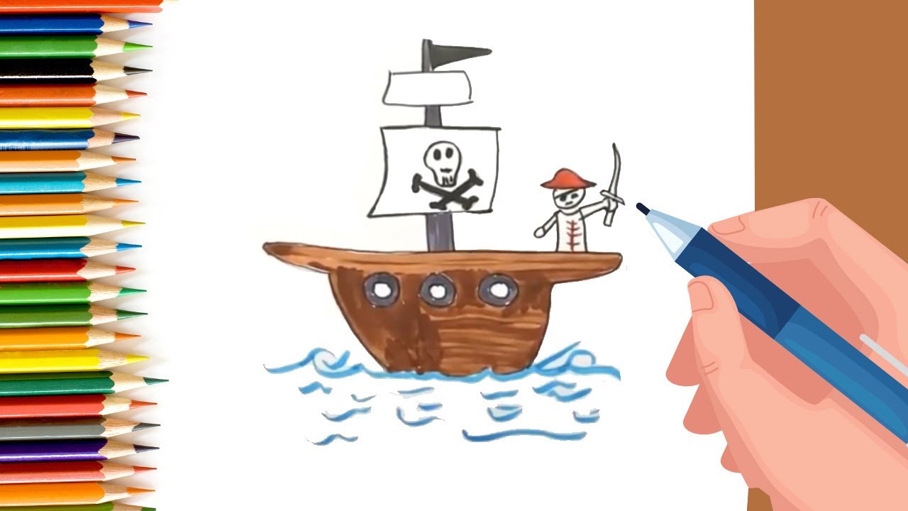Draw a Pirate Ship