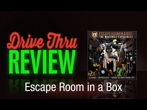 [DriveThruReview] #466: "Escape Room In A Box"