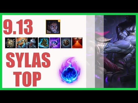 Sylas Top Ranked Challenger Build 9.13 - KR Grandmaster