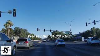 Vegas Drive Tour Las Vegas Southbound Stretch of S Rainbow Blvd. to Enterprise, Nevada!