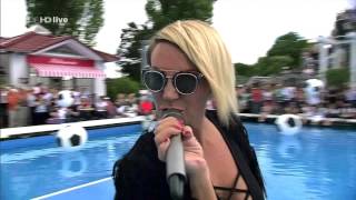 Kate Ryan  Ella elle l&#39;a - ZDF Fernsehgarten 26.06.2016 - Gruß von Matthias