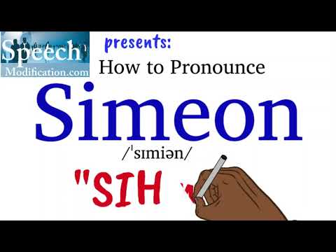 How to Pronounce Simeon