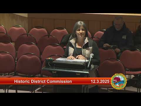 12.3.2025 Historic District Commission