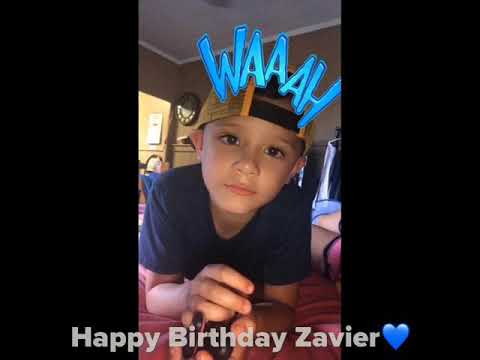 Happy Birthday Zavier 💙