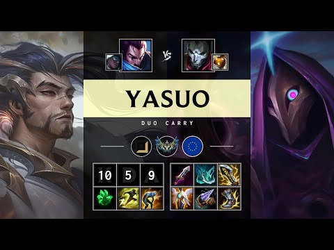 Yasuo ADC vs Jhin - EUW Challenger Patch 25.07
