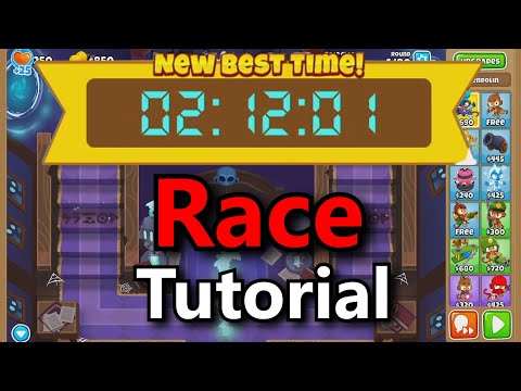 BTD6 Race Tutorial / Guide || Small Hours Residence