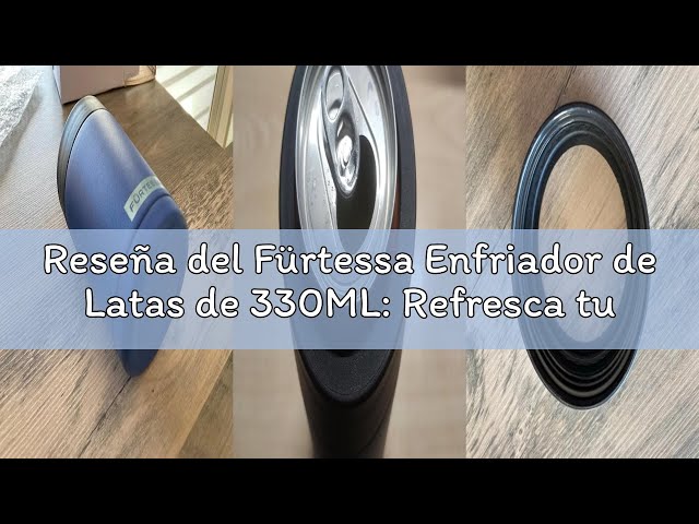 Vídeo relacionado con Enfriador de Latas de 330ML: Refresca tus bebidas favoritas con este Enfriador de Bebida para Latas Refrescos y Cerveza. Enfriador Lata que Ayuda a Mantener Bebida Fría, Can Cooler (Verde)