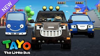 Download lagu The Bad Car is Arrested!🚨 | Tayo Rescue Team Song | Police Cars | Tayo the Little Bus mp3