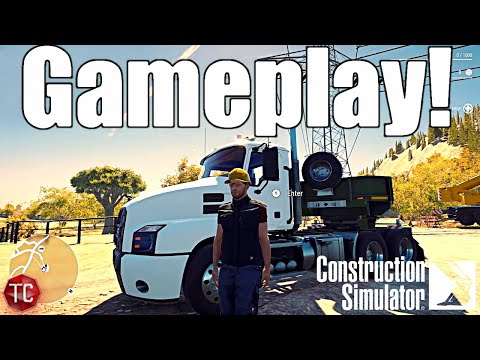 Construction Simulator 2022: EARLY FULL GAMEPLAY & IMPRESSIONS! Let's Play Part 1!