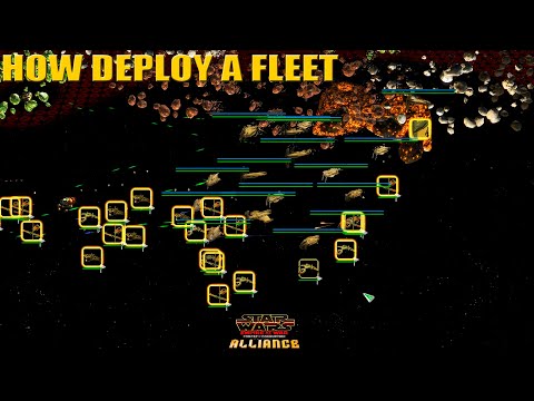 Deploying a Galactic Alliance Fleet - Star Wars Empire at War