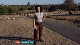 Weather Events - Heatwave 5 and parched landscape in London (UK) 11/Aug/2026