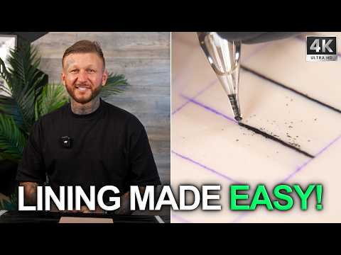 How to Tattoo PERFECT LINES (Beginners Guide)