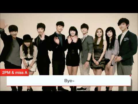2PM ღ Miss A -- Touch Korea MV