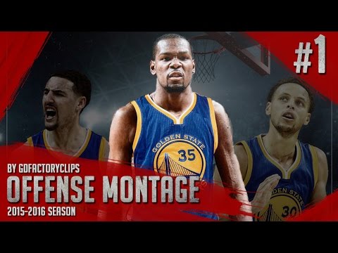 Kevin Durant Offense Highlights 2015/2016 (Part 1) - Welcome to Golden State Warriors!