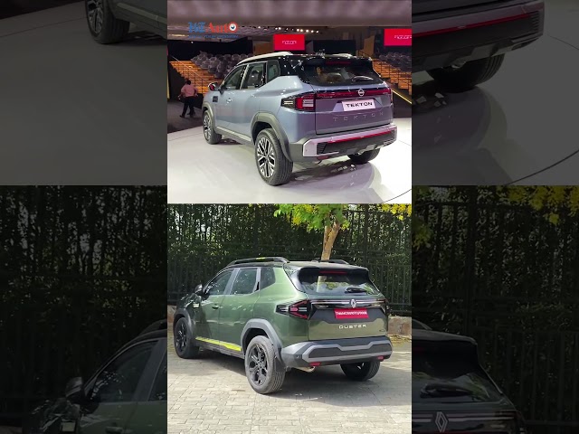 Nissan Tekton vs Renault Duster: Visuals Compared #automobile