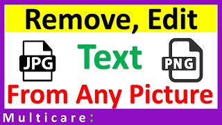 How to edit text of any image in paint