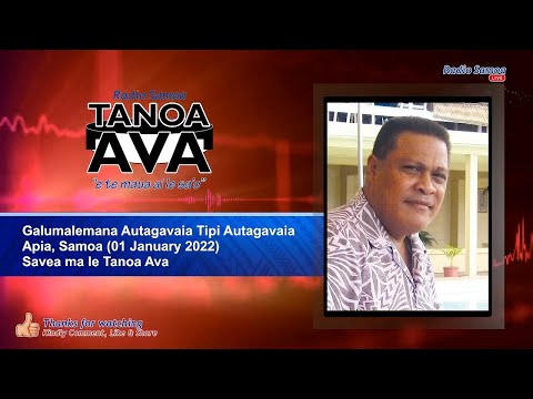 Samoa Update - 01 JAN 2022 (Autagavaia Tipi Autagavaia)