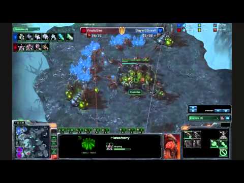 SlayerSBoxeR vs FnaticSen TvZ Starcraft2