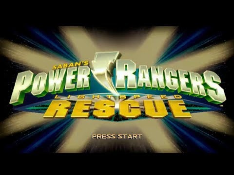 Power Rangers Lightspeed Rescue (PS1) - Longplay (Red Ranger Playthrough)