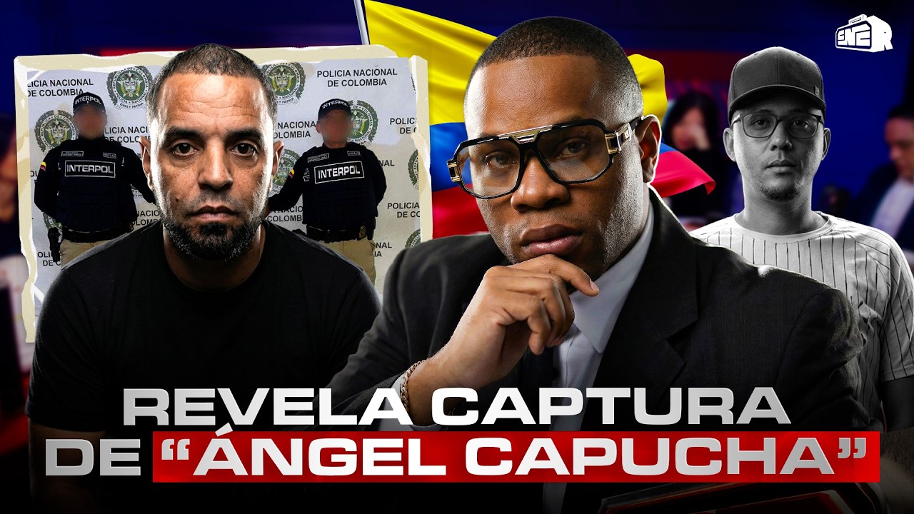 TOLENTINO REVELA CAPTURA DE  “ÁNGEL CAPUCHA” MANO DERECHA DE NINO COME MEZCLA EN COLOMBIA