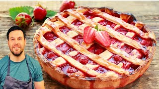 How To Make Strawberry Rhubarb Pie From Scratch