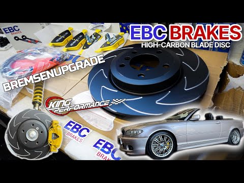 EBC-BRAKES Bremsenupgrade passend für BMW E46 330Ci | Yellowstuff Bremsbeläge + Scheibe RABATTCODE