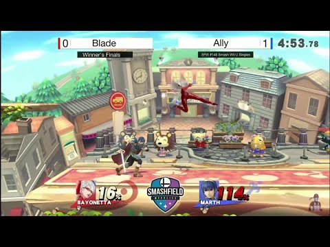 Smashfield Weeklies #148 WF - Blade (Bayo) vs Ally (Mario/Marth) #Ally Marth