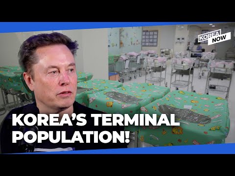 Musk gives warning on S. Korea's population crisis, says “N. Korea could just walk In"