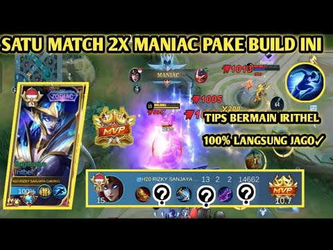 TUTORIAL HERO IRITHEL TERBARU 2023 | PENJELASAN MAKRO BUILD & EMBLEM TERSAKIT IRITHEL TERBARU 2023