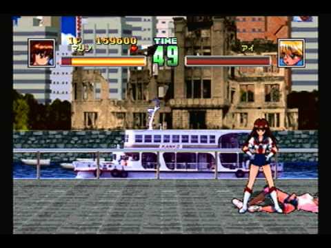 pretty fighter x sega saturn