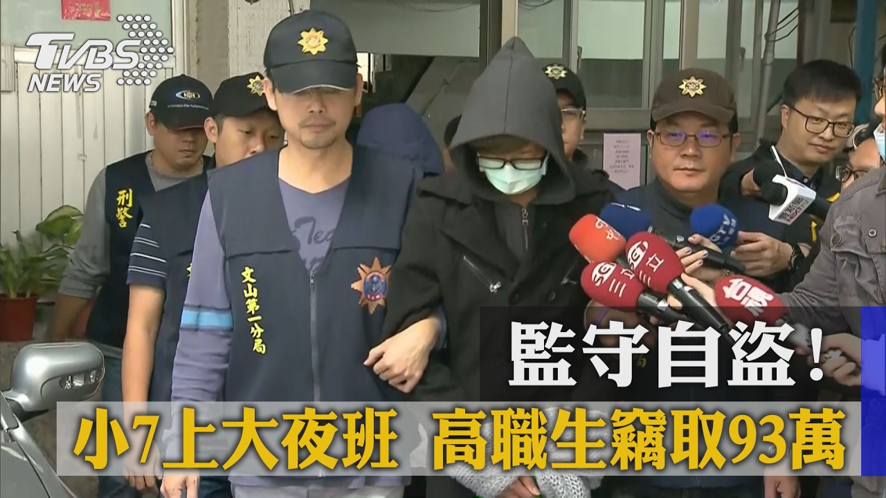 監守自盜!小7上大夜班 高職生竊取93萬