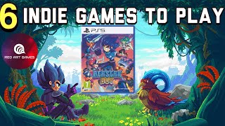 6 Indie Games from Redart to play IMMEDIATELY