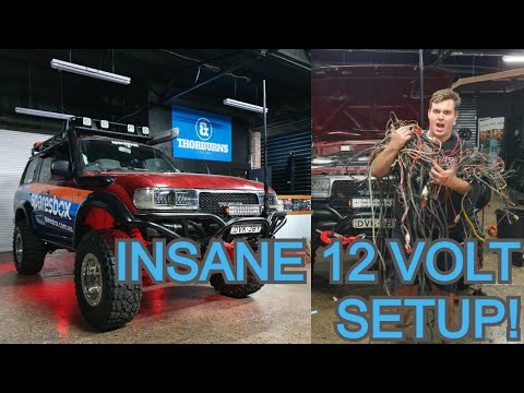 Insane 80 Series Landcruiser Gets Epic 12v Setup!