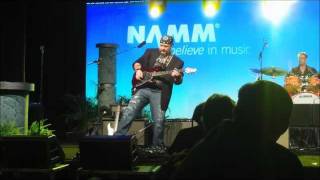 Steve Rutledge and Samick guitars All Star Guitar Night Summer NAMM 2011