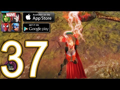 MARVEL Strike Force Heroes Android iOS Walkthrough - Part 37 - Campaign: The Nexus Chapter 5, Event