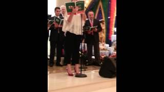 Diane singing Oh Holy Night