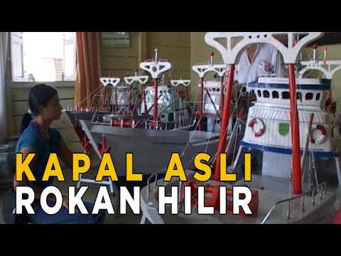 Sayang sekali generasi masa kini tak bisa melihat kapal asli Rokan Hilir