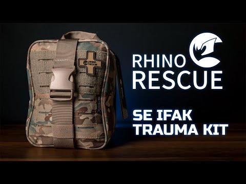 ukázka vybavení Taktická lékárničky IFAK SE od Rhino Rescue