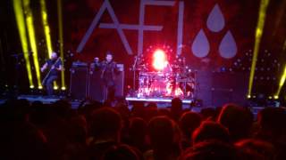 AFI - Anxious (The Blood Tour 2017, ATL)