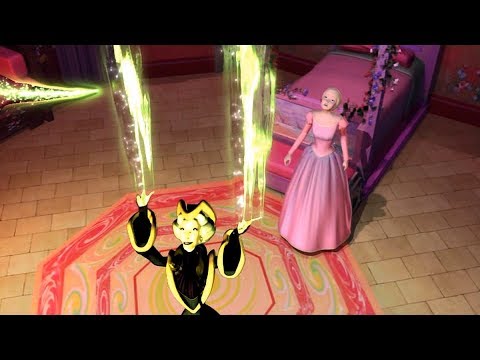Barbie as Rapunzel - Gothel punishes Rapunzel