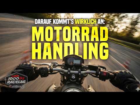 Die Wahrheit über Motorrad-Handling: Diese 3 Dinge zählen wirklich!