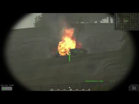 Alvis Stormer HVM Anti-Armour Demonstration