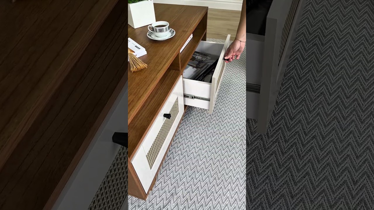 Thumbnail do vídeo - Mesa de Centro Trama - Cinamomo C / Off White